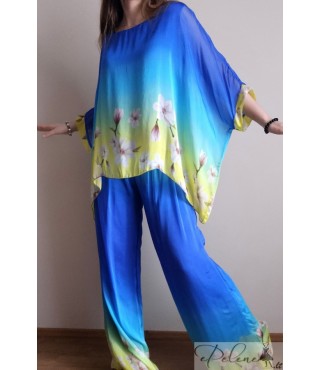 Naujas vasarinis kostiumas su šilku